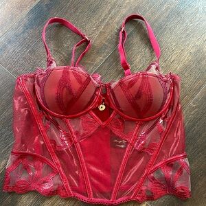 NWOT Honey Birdette Bustier Top 34C